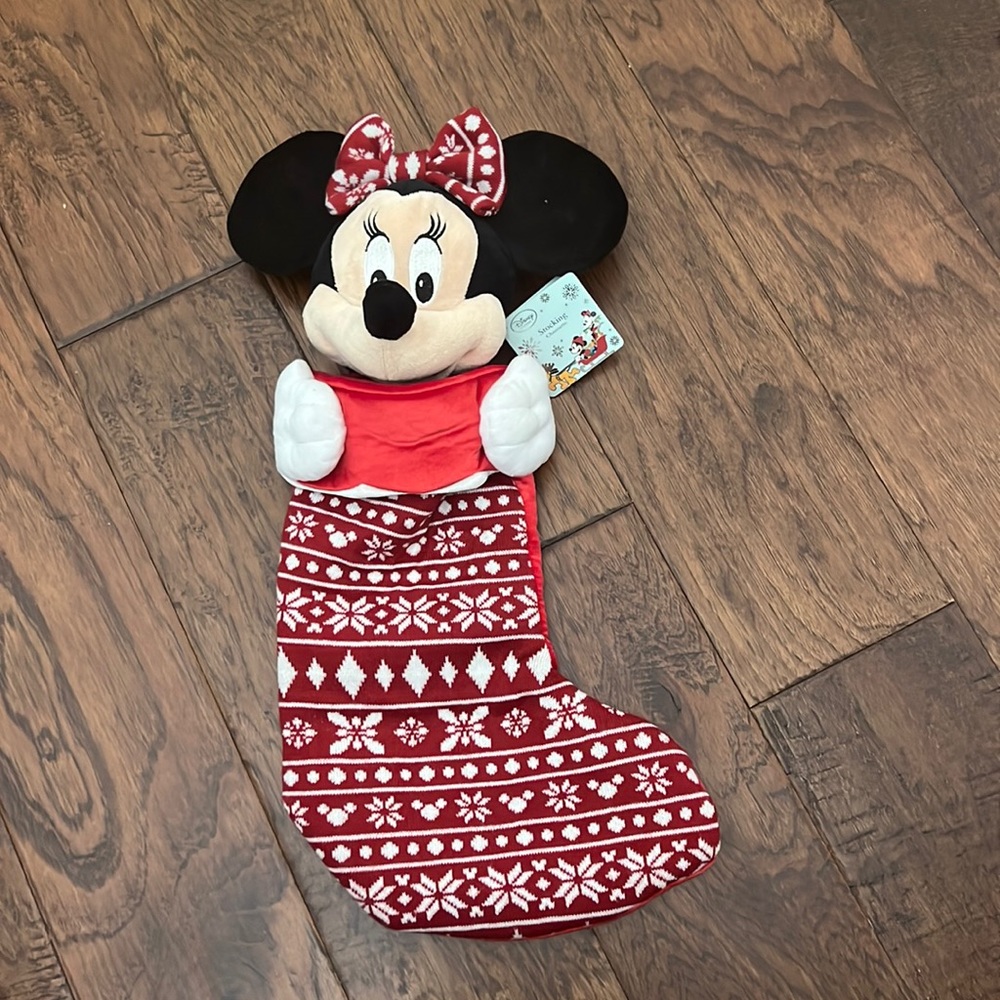 COPY - Minnie Mouse Christmas stocking ❤️
